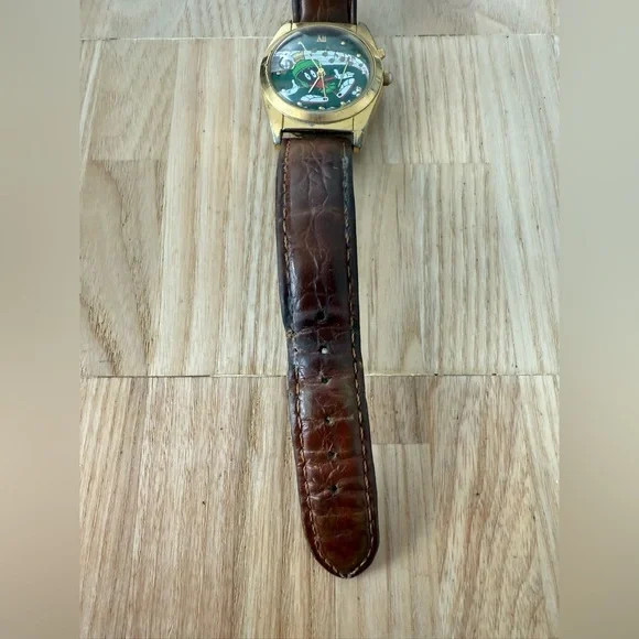 Warner bros. Looney tunes Marvin the Martian vintage watch NEW BATTERY